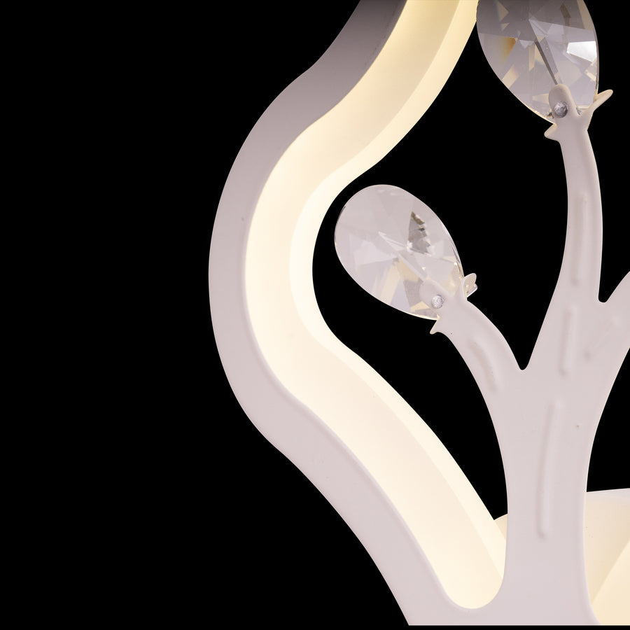 Applique LED Damila, 12W, Lumière Froide/Chaude/Neutre, Blanc