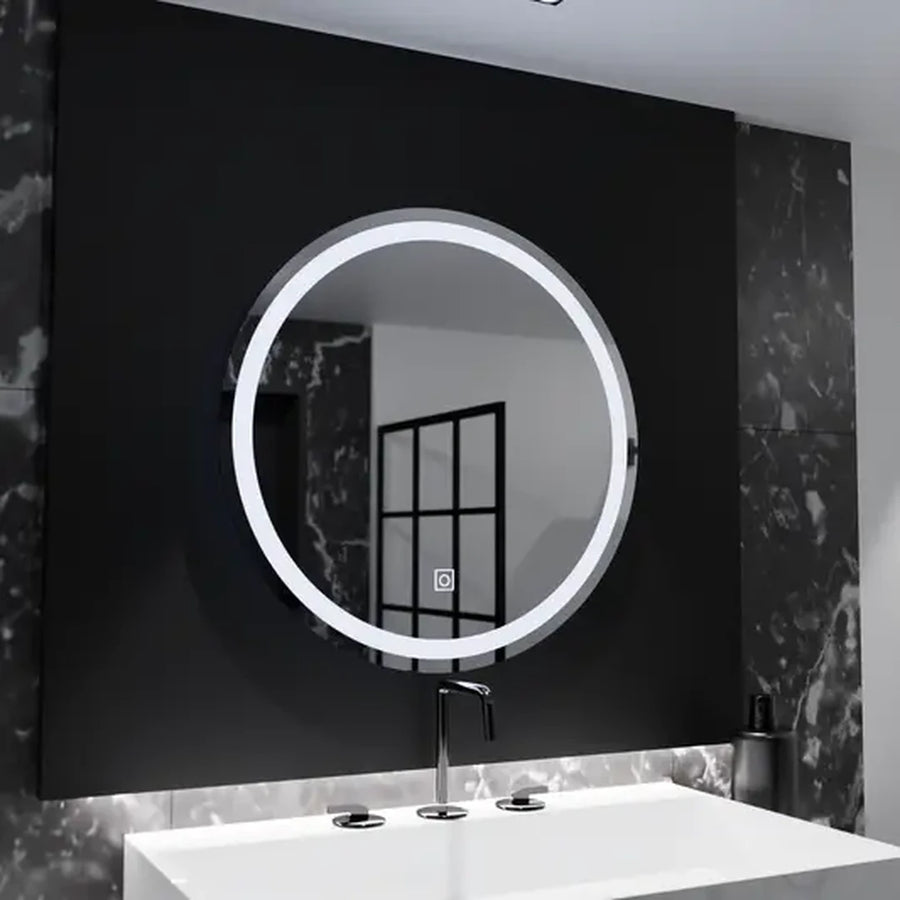 Miroir LED rond, 70 cm, Basic Touch