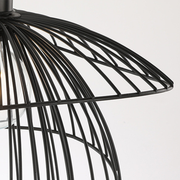 Suspension Egemen 1x E27 Noir