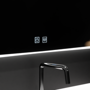 Miroir LED Cloud 60x40cm, Nuvola Touch, système anti-buée, intensité variable