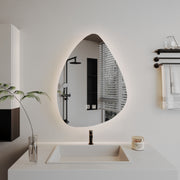 Miroir LED irrégulier, anti-buée, 60x80cm, Z001 Basic Touch