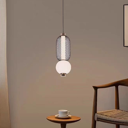 Lustre LED suspendu LM550/2BK, 11W, lumière 3000/4000/6000K, noir, hauteur réglable