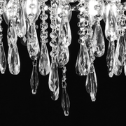 Lustre en cristal CC9221/5CH, 5x E14, diamètre 48 cm, chrome brillant