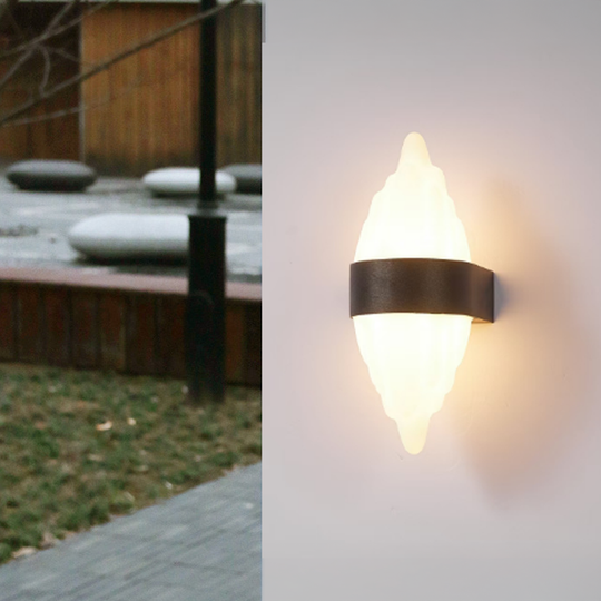 Applique d'extérieur LED ICEBERG 10W Métal IP65 Noir Appliques d'extérieur Default Title Alessandro Design