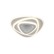 Lustre LED NEXA Triangle 3D 36W, Blanc, Lumière Froid/Chaude/Neutre