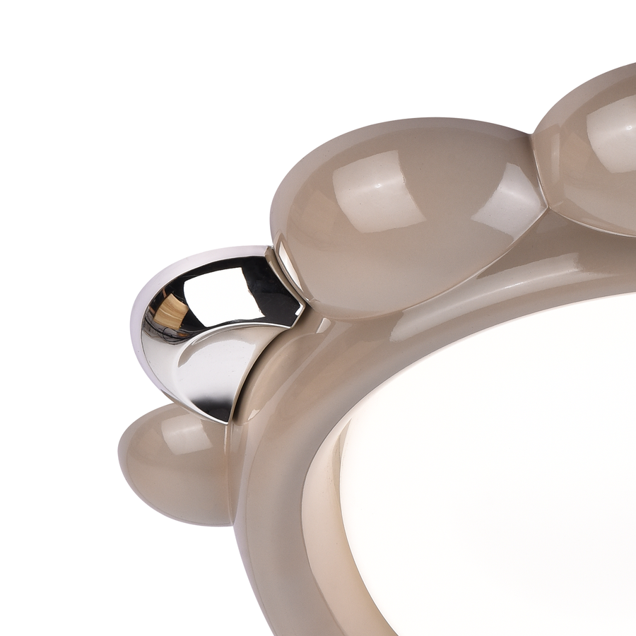 Lustre LED 8057BN, 41W, acrylique marron, lumière 3000K/4000K/6000K,