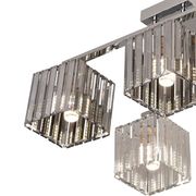 Lustre géorgien, LC115/6, 6x E27, Chrome, Métal