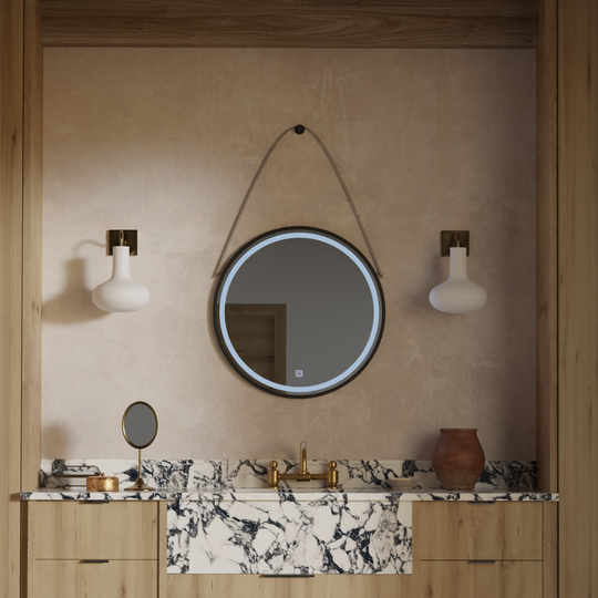 Miroir LED rond, 60 cm, Basic Touch Mirrors Korman C Default Title Alessandro Design