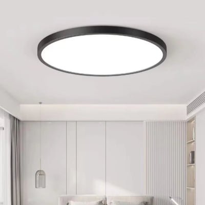 Plafonnier LED SOLIS 47cm 70W Lumière Froide Noir