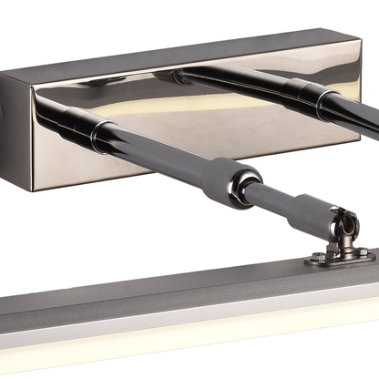 Applique LED BALATON, 10W, linéaire, Lumière Chaude/Neutre/Froide, Chrome Brillant