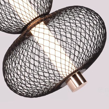 Lustre LED suspendu LM550/3BK, 12W, Lumière 3000/4000/6000K, Noir