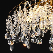 Lustre en cristal CC9321/5FGD, 5x E14, diamètre 49 cm, doré