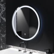 Miroir LED rond, 70 cm, Basic Touch