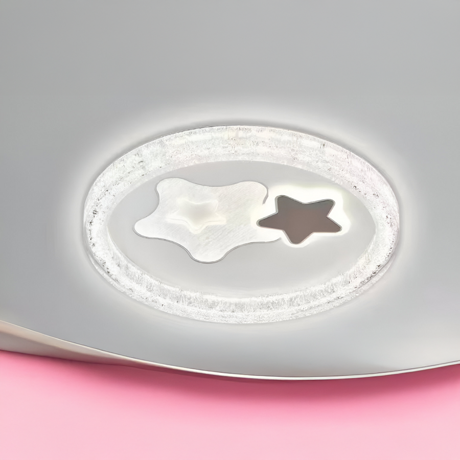 Lustre LED SKYForma Nexen, 61W, Lumière froide/chaude/neutre, Noir