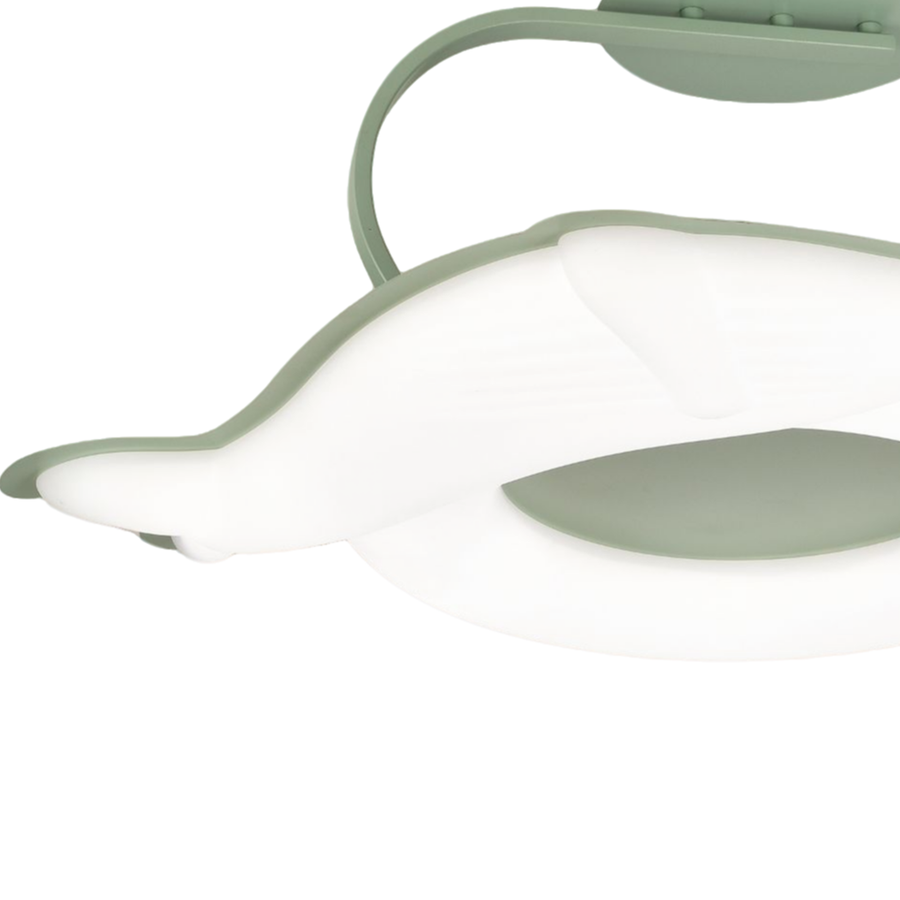 Lustre LED 8058GN, 59W, Acrylique Vert, Lumière 3000K/4000K/6000K