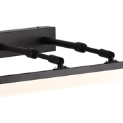 Applique LED, MALAWI, 6W, linéaire, Lumière Chaude/Neutre/Froide, Noir