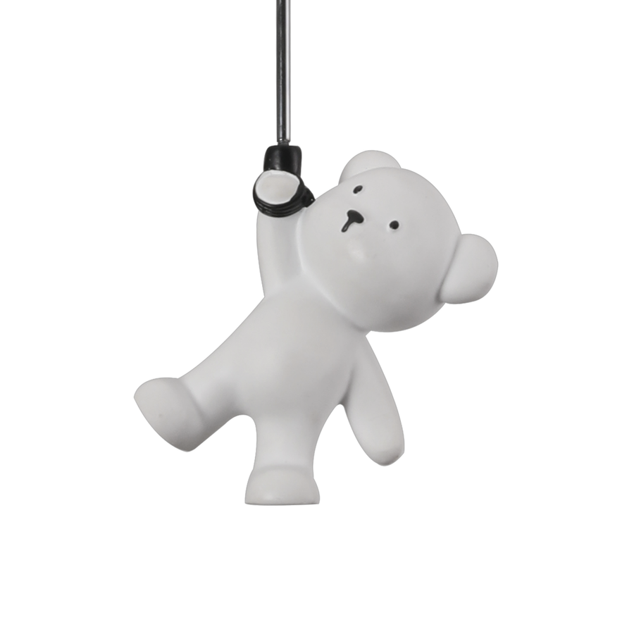 Lustre LED URSULETI CP210 Globe 15cm, Hauteur 47cm, 1xE27, Suspendu, Métal et Acrylique