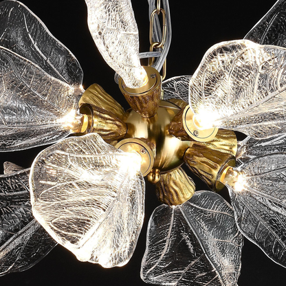 Lustre LED en résine CM6083/D800 45W, diamètre 50cm, Bronze