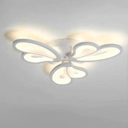 Lustre LED avec télécommande BLOSSOM 43W, 3 pétales, Lumière froide/chaude/neutre, Dimmable, Blanc