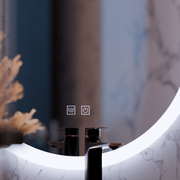 Miroir LED rond, 60 cm, Noxia Touch, système anti-buée, intensité variable
