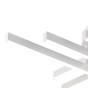 Lustre LED GIO, 82 W, lumière froide/chaude/neutre, blanc