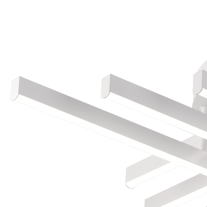 Lustre LED GIO, 82 W, lumière froide/chaude/neutre, blanc