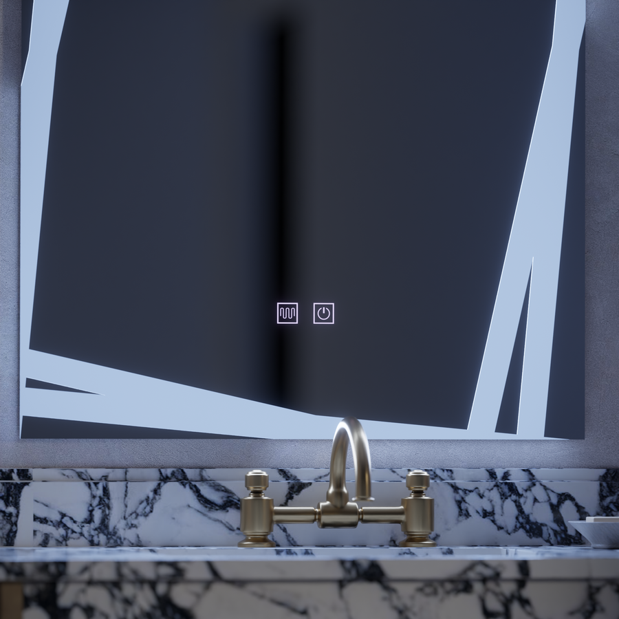 Miroir LED Touch Système de désembuage Infinitum 60X80cm