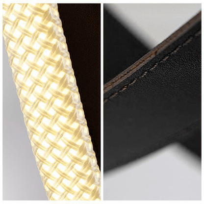 Lustre moderne, LED, ARIA Largo, 31W, Lumière chaude, Noir