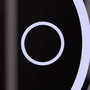 Miroir rond LED 60 cm, Luxor Touch, système anti-buée, intensité variable