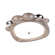 Lustre LED 8057BN, 41W, acrylique marron, lumière 3000K/4000K/6000K,