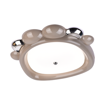 Lustre LED 8057BN, 41W, acrylique marron, lumière 3000K/4000K/6000K,