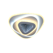 Lustre LED NEXA Triangle 3D 36W, Blanc, Lumière Froid/Chaude/Neutre