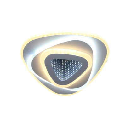 Lustre LED NEXA Triangle 3D 36W, Blanc, Lumière Froid/Chaude/Neutre