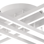 Lustre LED GIO, 82 W, lumière froide/chaude/neutre, blanc