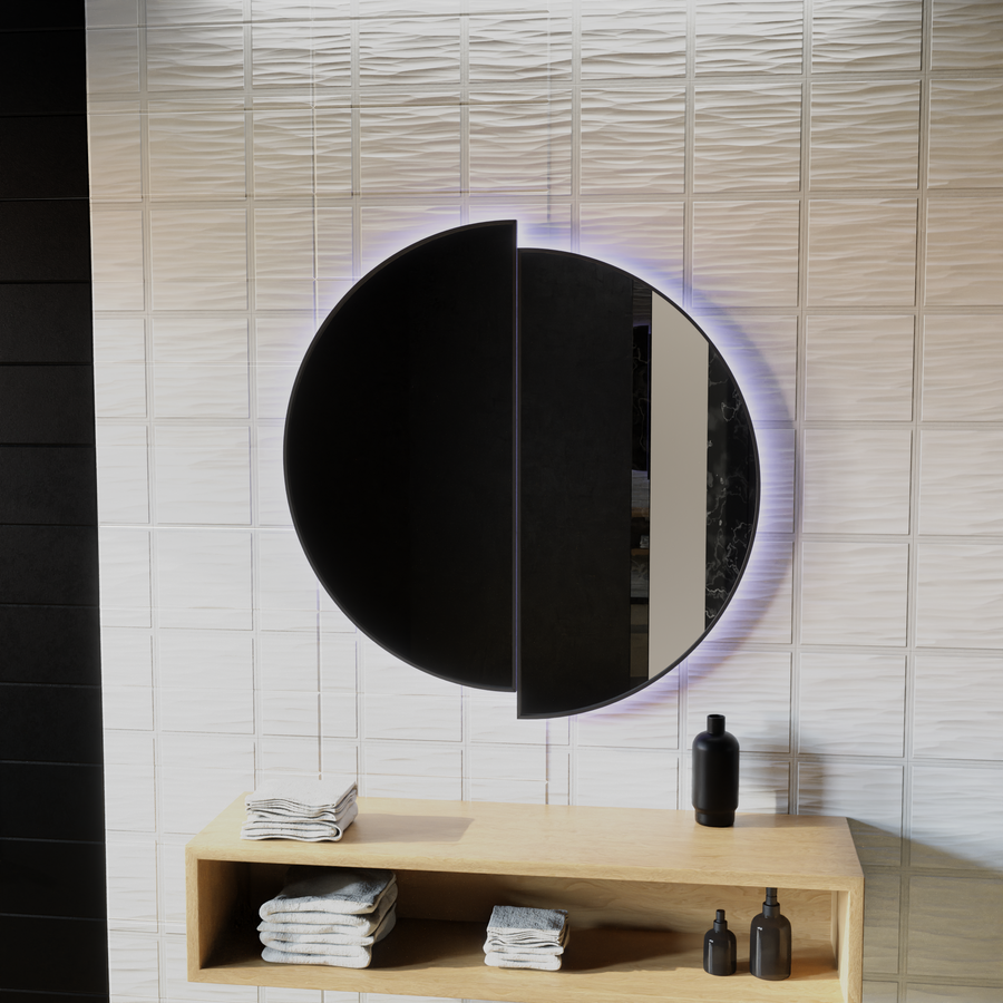 Système anti-buée pour miroir LED Touch Mariah 60X60cm