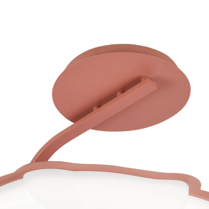 Lustre LED 8058PK, 60W, Acrylique Rose, Lumière 3000K/4000K/6000K