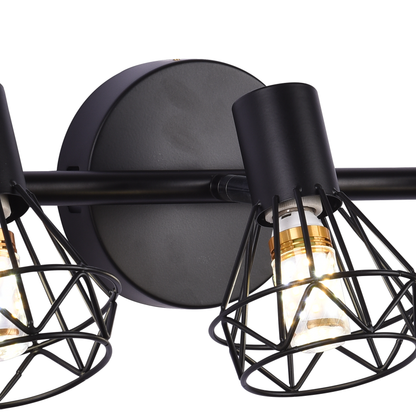 Lustre avec abat-jour, GRACIE, LC365/3BK, Diamant, 3XE14, Noir