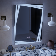 Miroir LED Touch Système de désembuage Infinitum 60X80cm