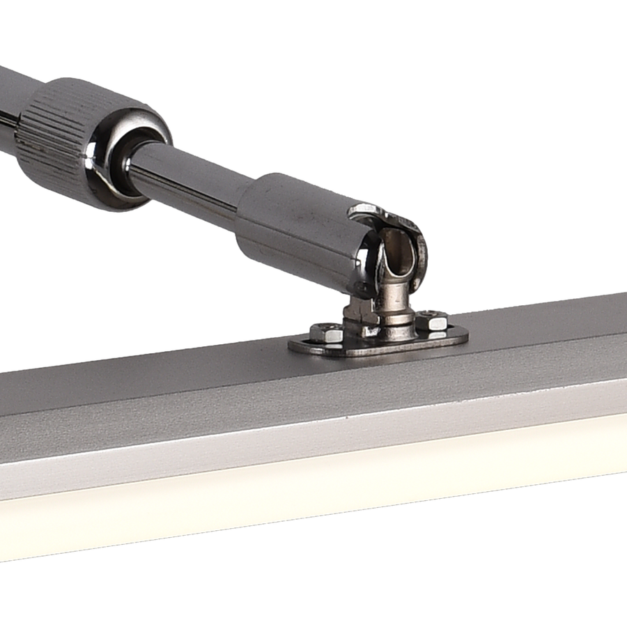 Applique LED BALATON, 10W, linéaire, Lumière Chaude/Neutre/Froide, Chrome Brillant