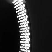 Miroir rond LED, 60 cm, Corona Touch, système anti-buée, intensité variable