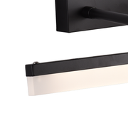 Applique LED, MALAWI, 6W, linéaire, Lumière Chaude/Neutre/Froide, Noir