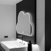 Miroir LED Cloud 60x40cm, Nuvola Touch, système anti-buée, intensité variable