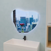 Miroir LED Tactile Avonita Système Antibuée 87X70cm, E83S/87X70