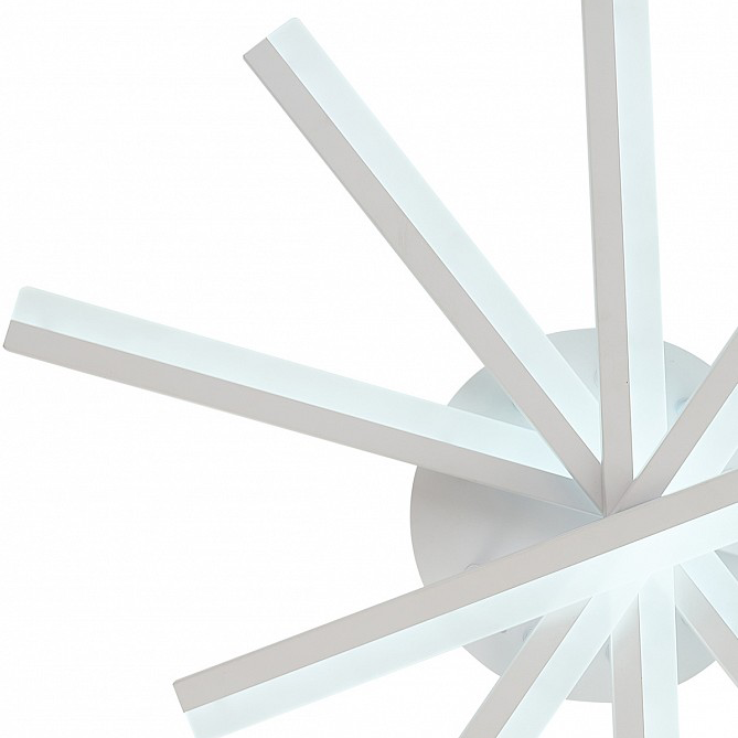 Lustre LED avec télécommande ZOE, 67W, Lumière Froide/Chaude/Neutre, Gradable, Blanc