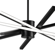 Lustre LED avec télécommande LT176/5BK, 69W, 5 éléments, lumière froide/chaude/neutre, variable, noir, hauteur réglable