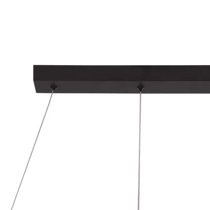 Lustre LED suspendu en acrylique LT761/3GD, lumière 3000/4000/6000K, blanc, hauteur réglable