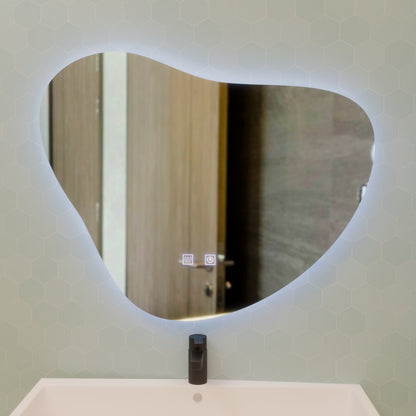 Miroir LED Tactile Avonita Système Antibuée 87X70cm, E83S/87X70
