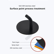 Cintre avec autocollant noir GJ651