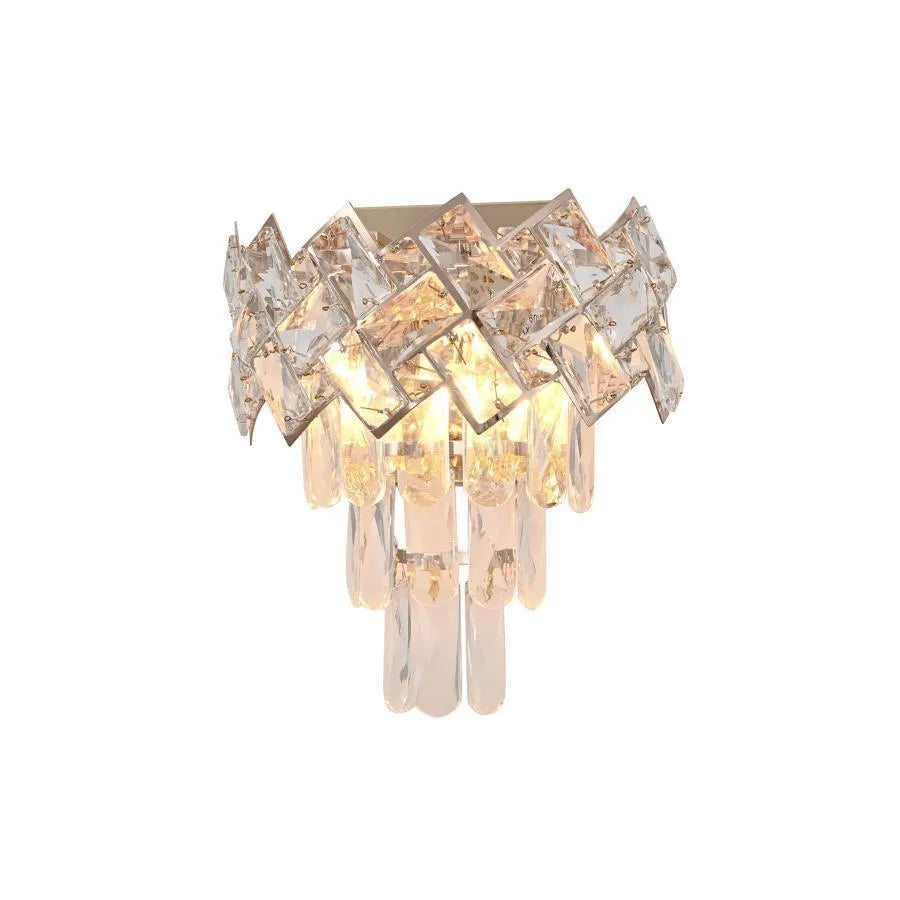 Lampe Alara en cristal 2x E14 Or