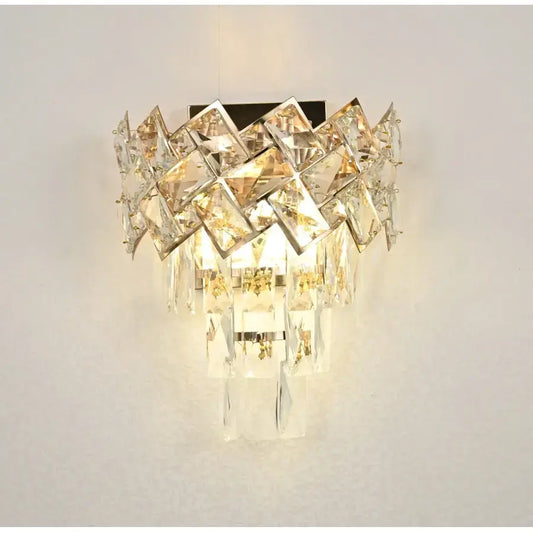 Lampe Alara en cristal 2x E14 Or